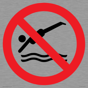 PV11764: P915 Prohibition: No diving