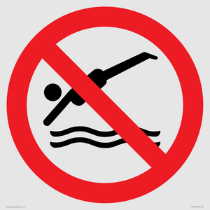 PV11764: P915 Prohibition: No diving