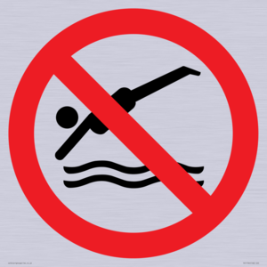 PV11764: P915 Prohibition: No diving