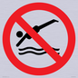 PV11764: P915 Prohibition: No diving