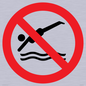 PV11764: P915 Prohibition: No diving
