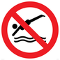 PV11764: P915 Prohibition: No diving