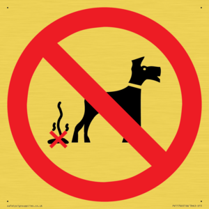 PV11766: P916 Prohibition: No dog fouling