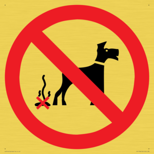 PV11766: P916 Prohibition: No dog fouling