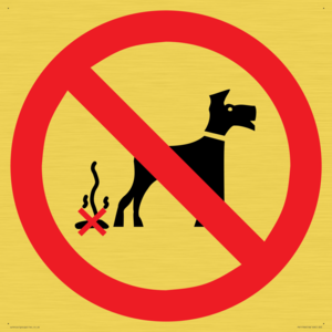 PV11766: P916 Prohibition: No dog fouling