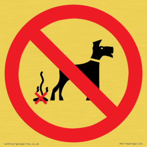 PV11766: P916 Prohibition: No dog fouling