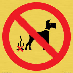 PV11766: P916 Prohibition: No dog fouling