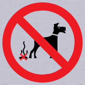 PV11766: P916 Prohibition: No dog fouling