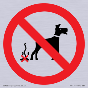 PV11766: P916 Prohibition: No dog fouling