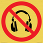 PV11768: P917 Prohibition: No headphones
