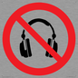 PV11768: P917 Prohibition: No headphones