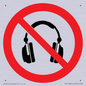 PV11768: P917 Prohibition: No headphones