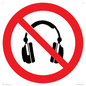 PV11768: P917 Prohibition: No headphones