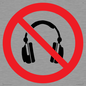 PV11768: P917 Prohibition: No headphones