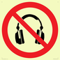 PV11768: P917 Prohibition: No headphones