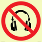 PV11768: P917 Prohibition: No headphones