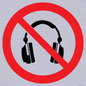 PV11768: P917 Prohibition: No headphones