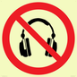 PV11768: P917 Prohibition: No headphones