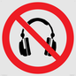 PV11768: P917 Prohibition: No headphones