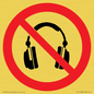 PV11768: P917 Prohibition: No headphones