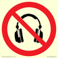 PV11768: P917 Prohibition: No headphones
