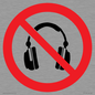 PV11768: P917 Prohibition: No headphones
