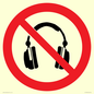 PV11768: P917 Prohibition: No headphones