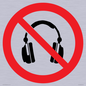 PV11768: P917 Prohibition: No headphones