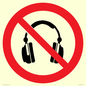 PV11768: P917 Prohibition: No headphones