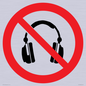PV11768: P917 Prohibition: No headphones