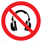 PV11768: P917 Prohibition: No headphones