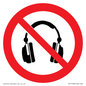 PV11768: P917 Prohibition: No headphones