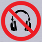 PV11768: P917 Prohibition: No headphones