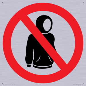 PV11770: P918 Prohibition: No hoodies