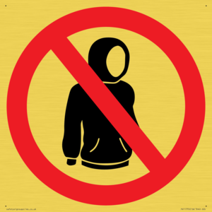 PV11770: P918 Prohibition: No hoodies