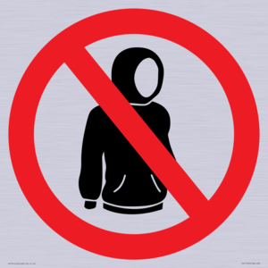 PV11770: P918 Prohibition: No hoodies