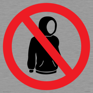PV11770: P918 Prohibition: No hoodies