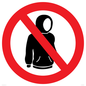 PV11770: P918 Prohibition: No hoodies