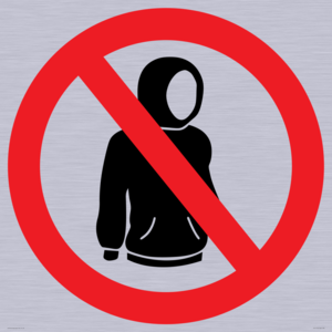 PV11770: P918 Prohibition: No hoodies