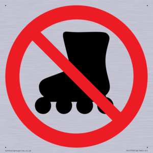 PV11778: P922 Prohibition: No rollerblading