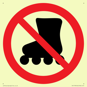 PV11778: P922 Prohibition: No rollerblading