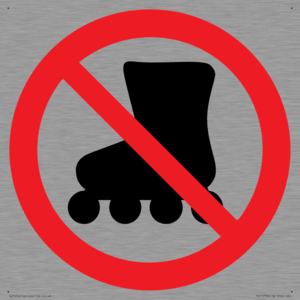 PV11778: P922 Prohibition: No rollerblading
