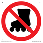 PV11778: P922 Prohibition: No rollerblading