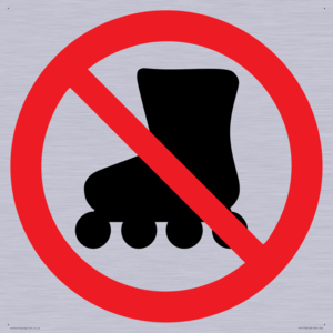 PV11778: P922 Prohibition: No rollerblading