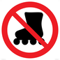 PV11778: P922 Prohibition: No rollerblading