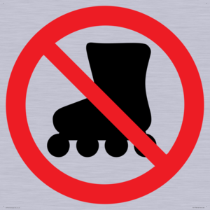 PV11778: P922 Prohibition: No rollerblading