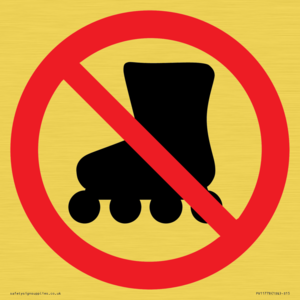 PV11778: P922 Prohibition: No rollerblading
