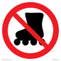 PV11778: P922 Prohibition: No rollerblading