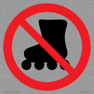 PV11778: P922 Prohibition: No rollerblading