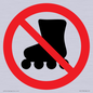 PV11778: P922 Prohibition: No rollerblading